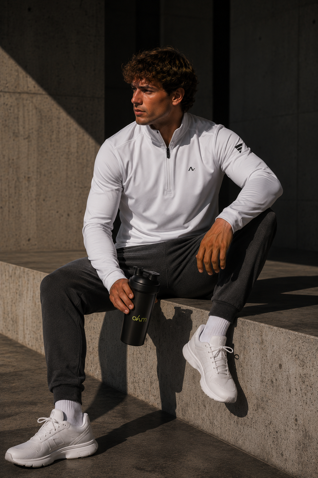 Quarter zip pullover
