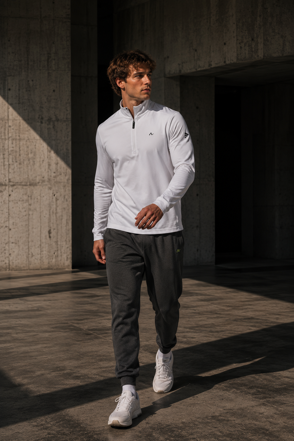 Quarter zip pullover