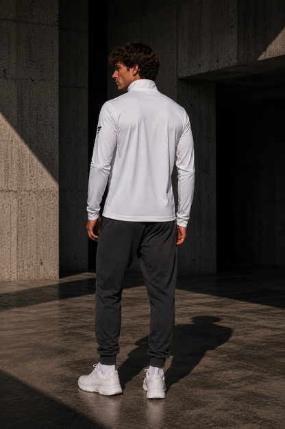 Quarter zip pullover