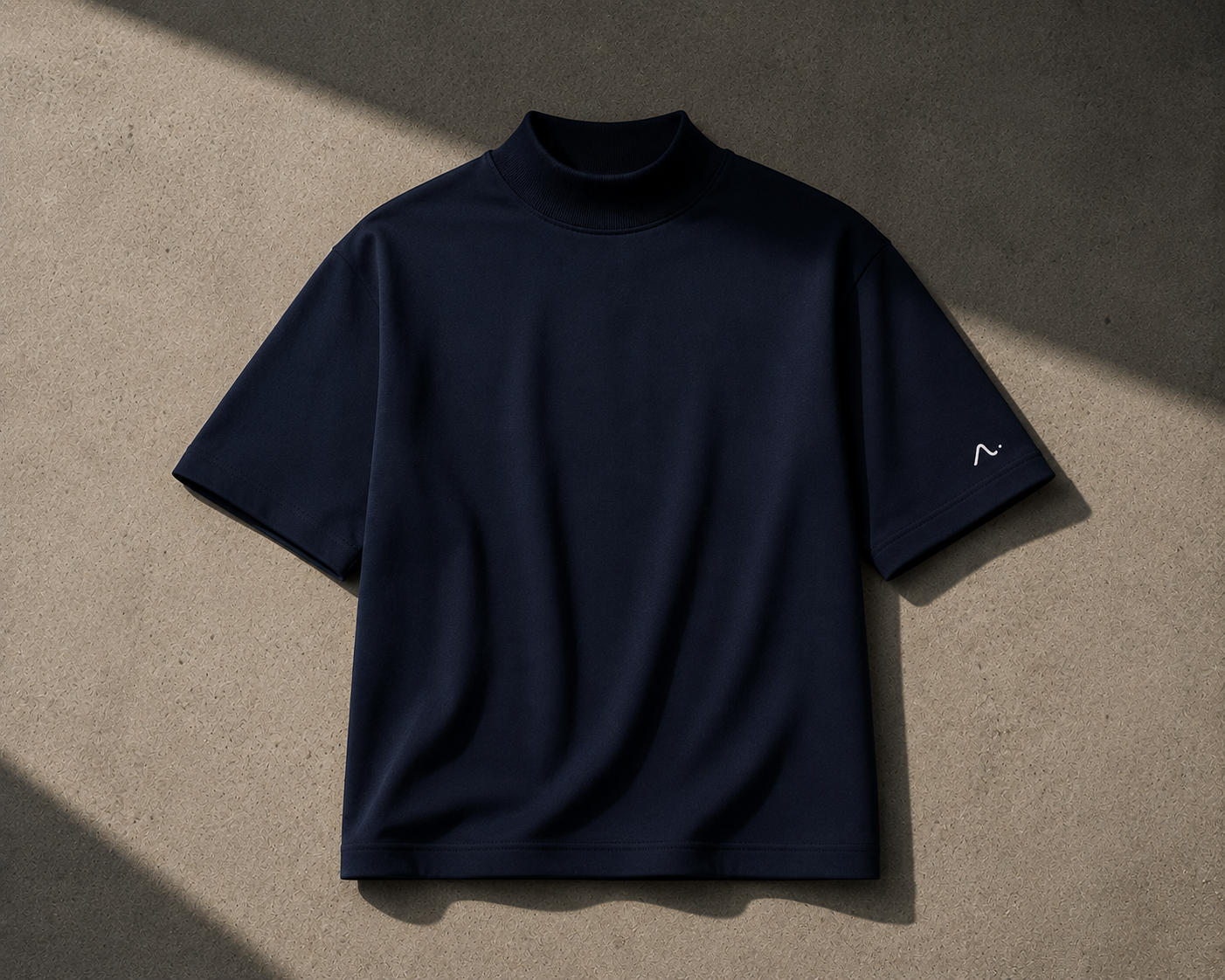 Oversized high neck t-shirt