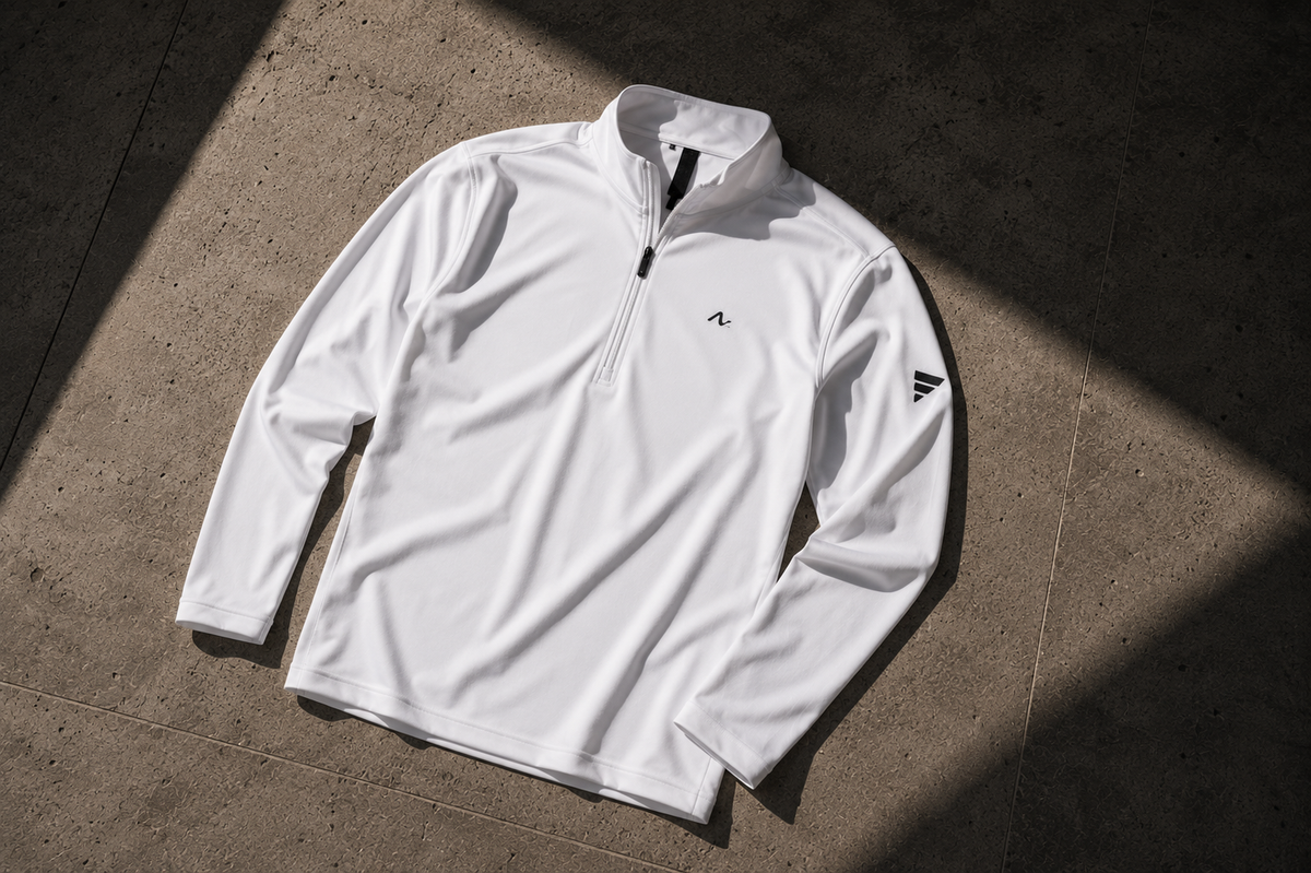 Quarter zip pullover