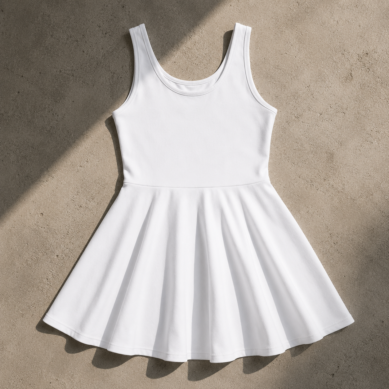 Cotton skater dress